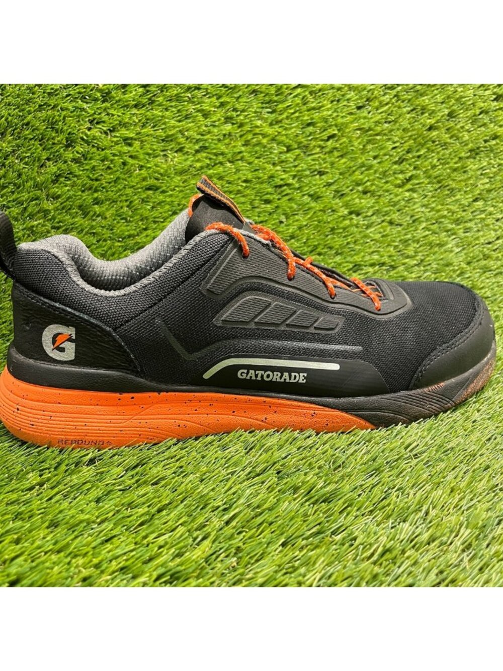 Rocky Gatorade 3" Mens Size 12 Black Orange Composite Toe Safety Work Shoes